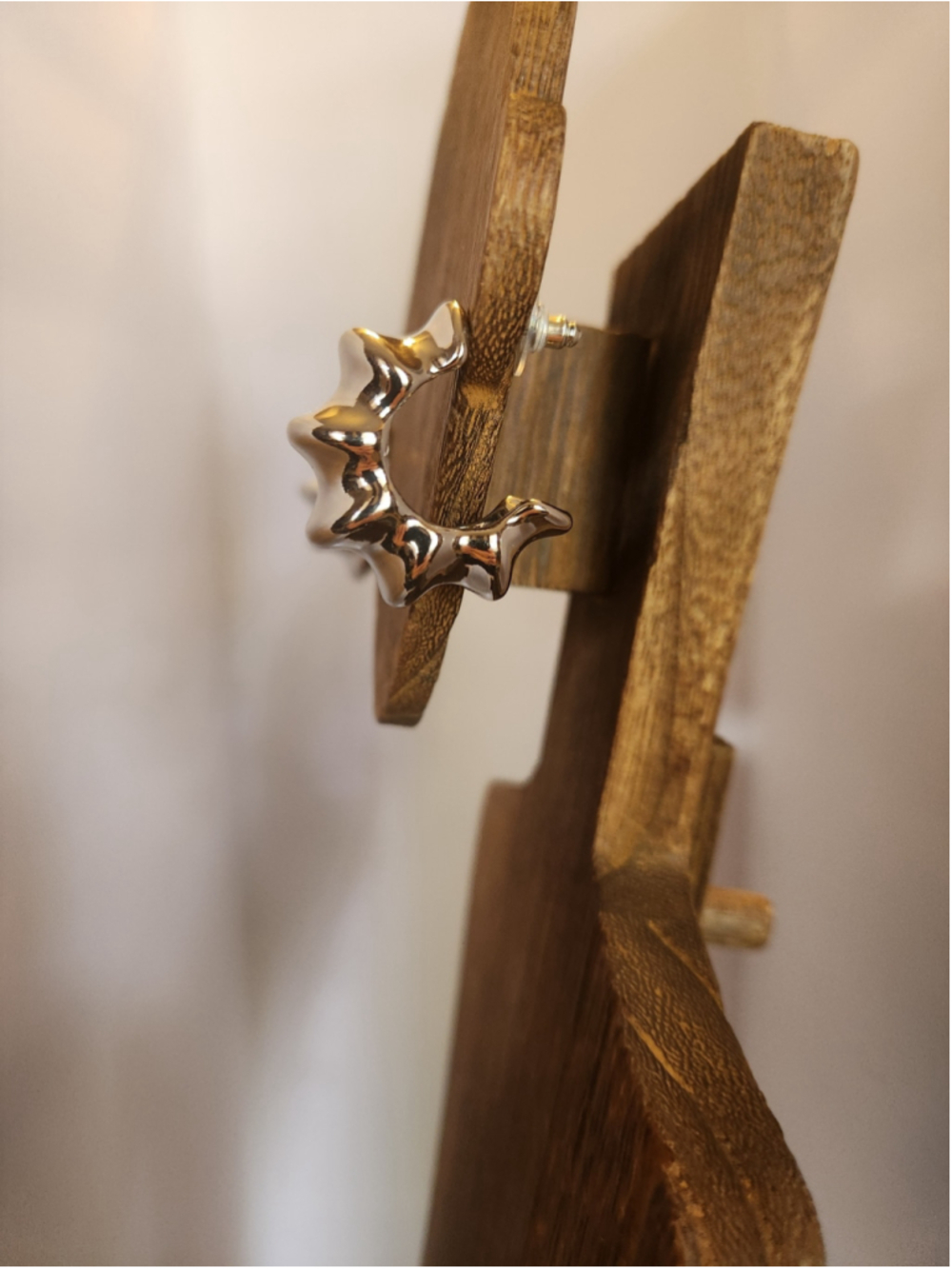 I.N.C. International Concepts Silver Hoop Earrings - Picture 5 of 11